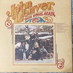 John Denver “Back Home Again” LP Vinyl Record RCA - 1974